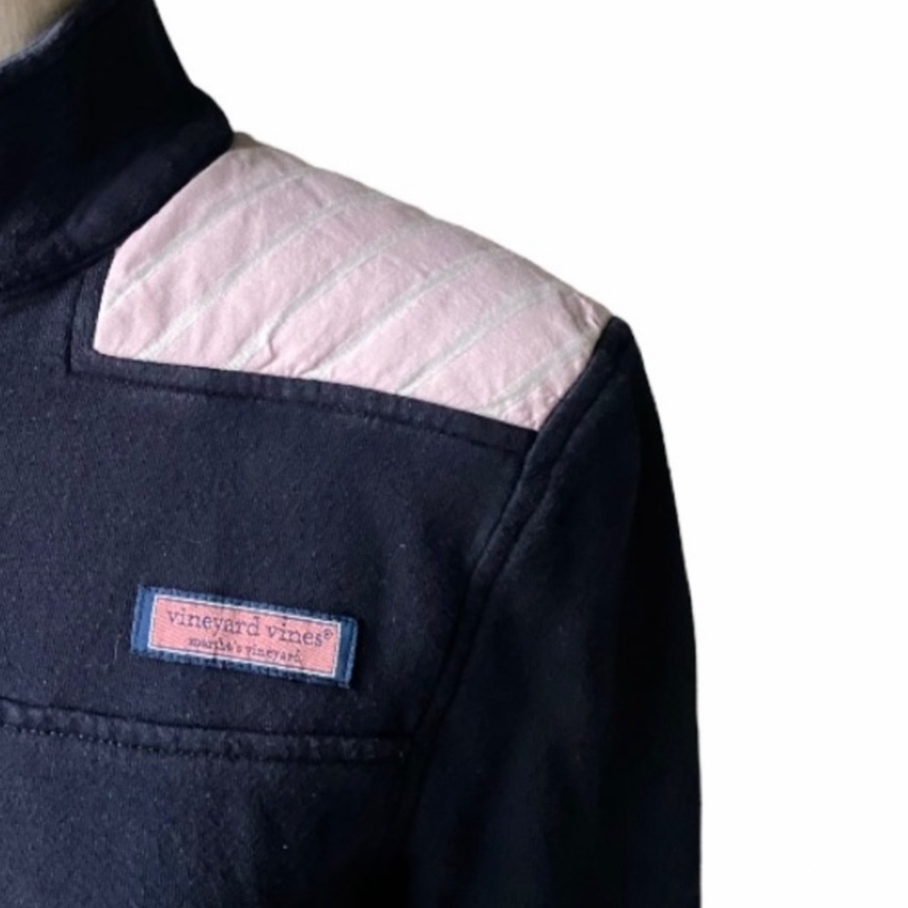 Vineyard Vines Women's Navy Blue & Pink Pullover Sweatshirt size extra small XS - Picture 8 of 11